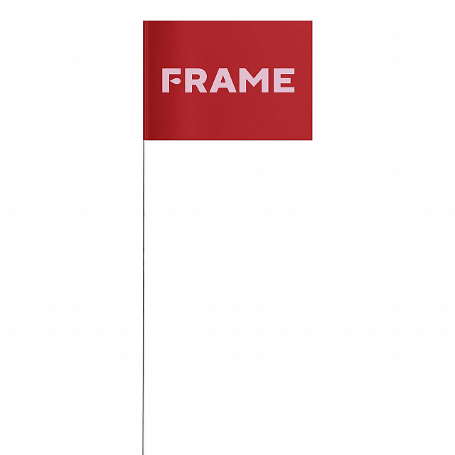 Флажок разметочный FRAME (красный)