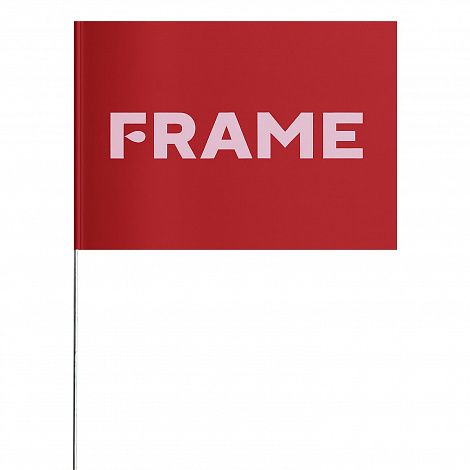 Флажок разметочный FRAME (красный)
